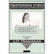 Ajit Prakashan's Notes on Professional Ethics Accountancy for Lawyers & Bar Bench Relations [English] For B.S.L & LL.B 